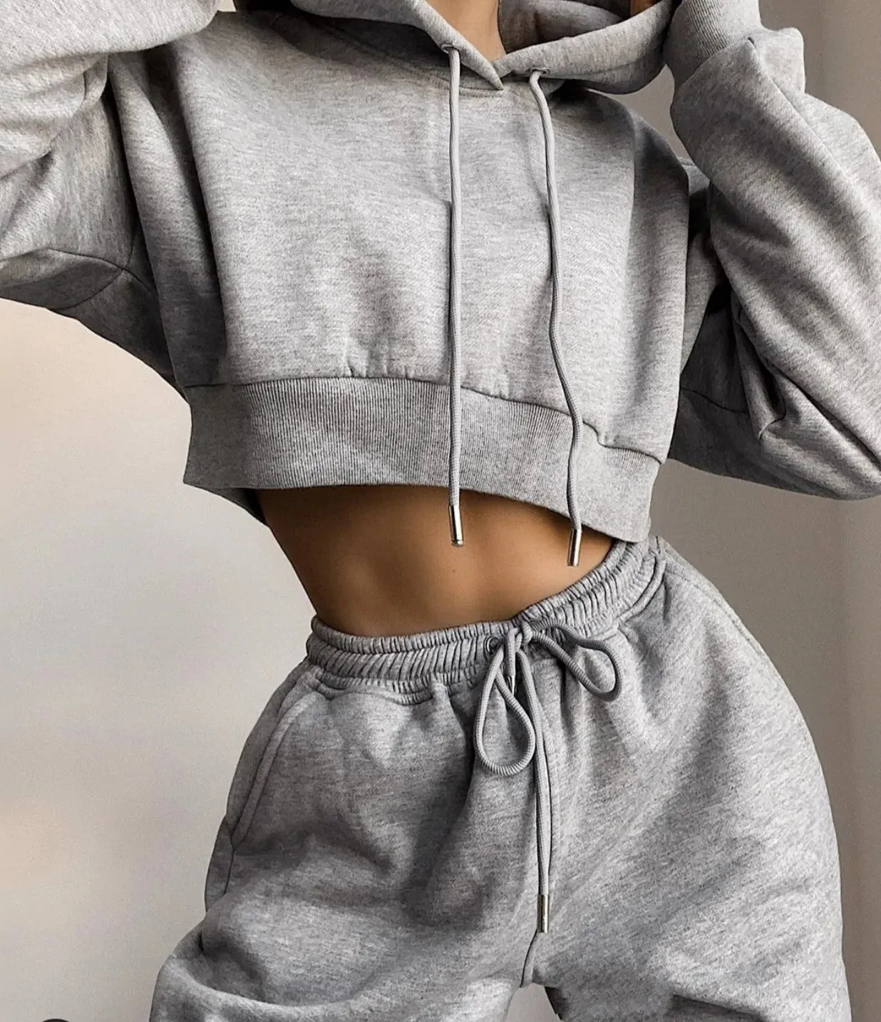 2 Piece Set Sweatsuits, Women's Sweatshirt and Sweatpants