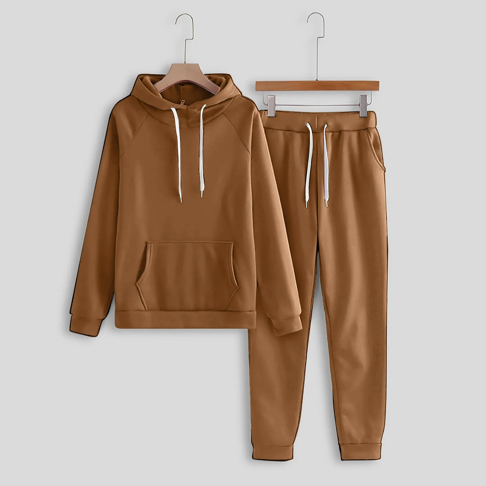 2023 wholesale Outfits Autumn Women's Fleece Tracksuit 2 Pieces Set Pullover Hoodies Pants Sport Suit Female Winter Warm Sweatshirt Long Sleeve Hooded Matching Joggers Sweatpants hoodie set