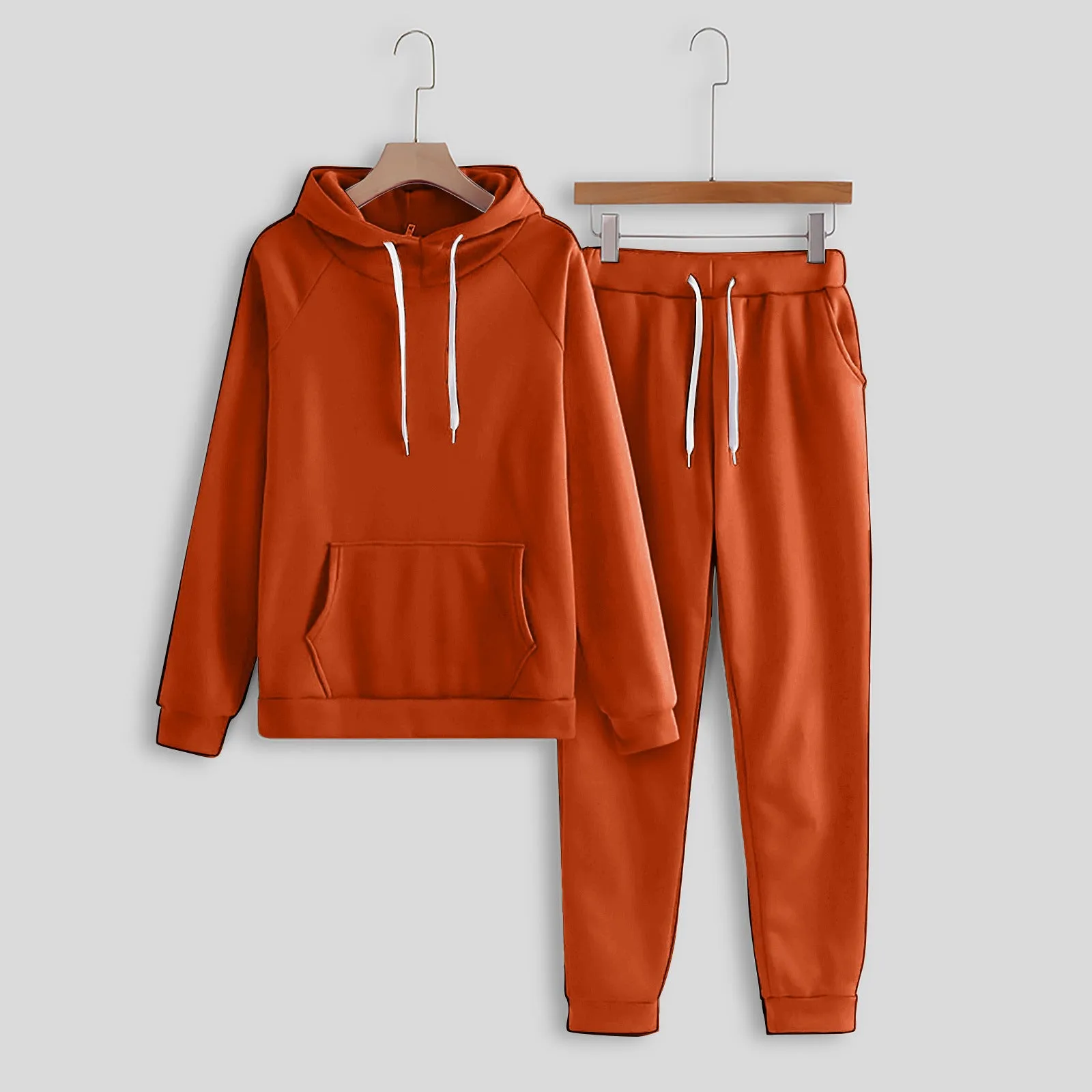 2023 wholesale Outfits Autumn Women's Fleece Tracksuit 2 Pieces Set Pullover Hoodies Pants Sport Suit Female Winter Warm Sweatshirt Long Sleeve Hooded Matching Joggers Sweatpants hoodie set
