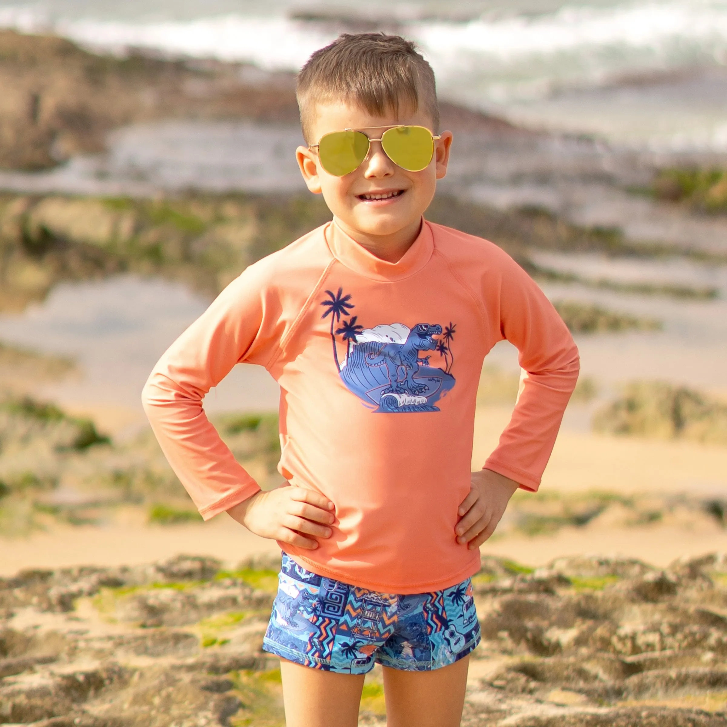 407  Tiki Long Sleeve Rashvest