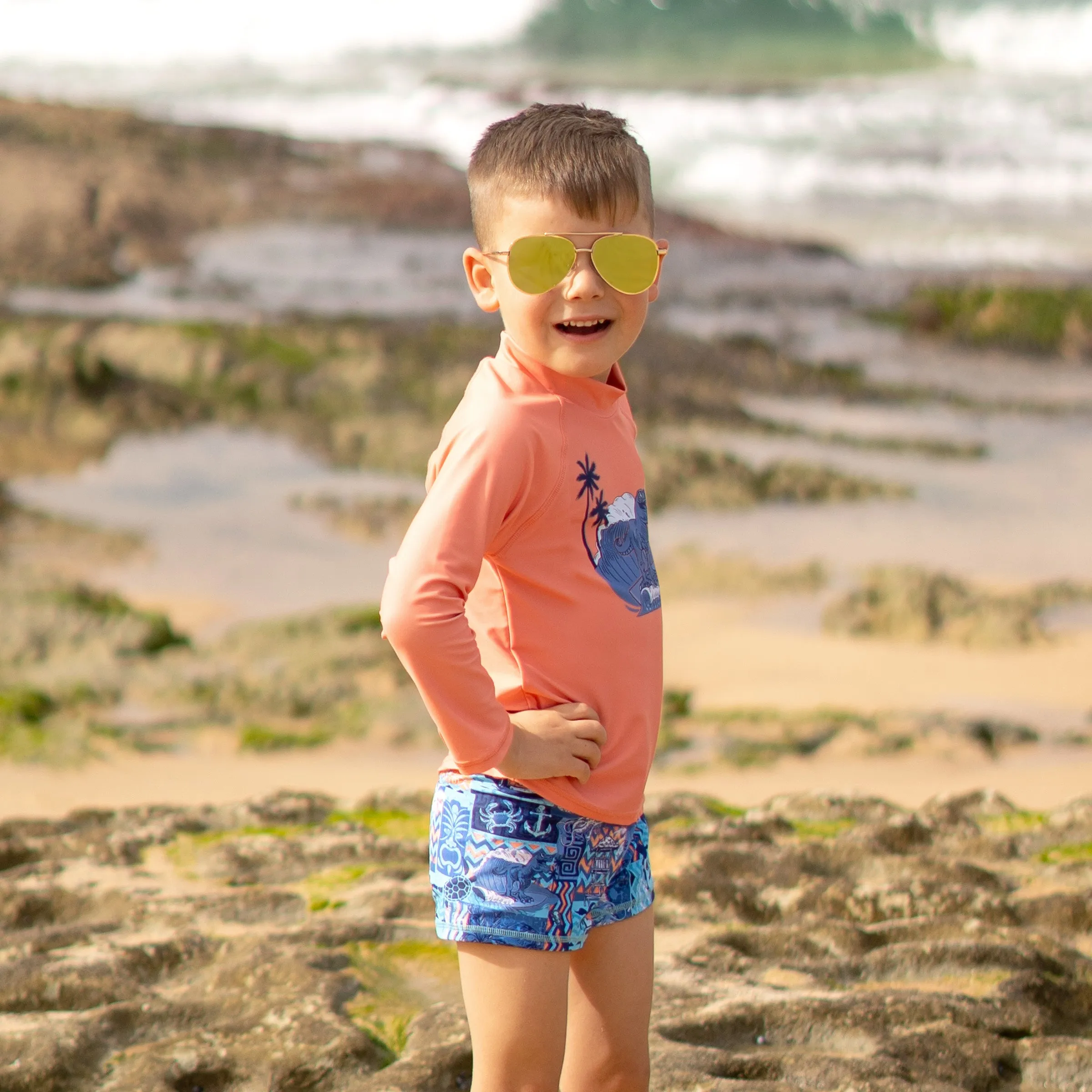 407  Tiki Long Sleeve Rashvest