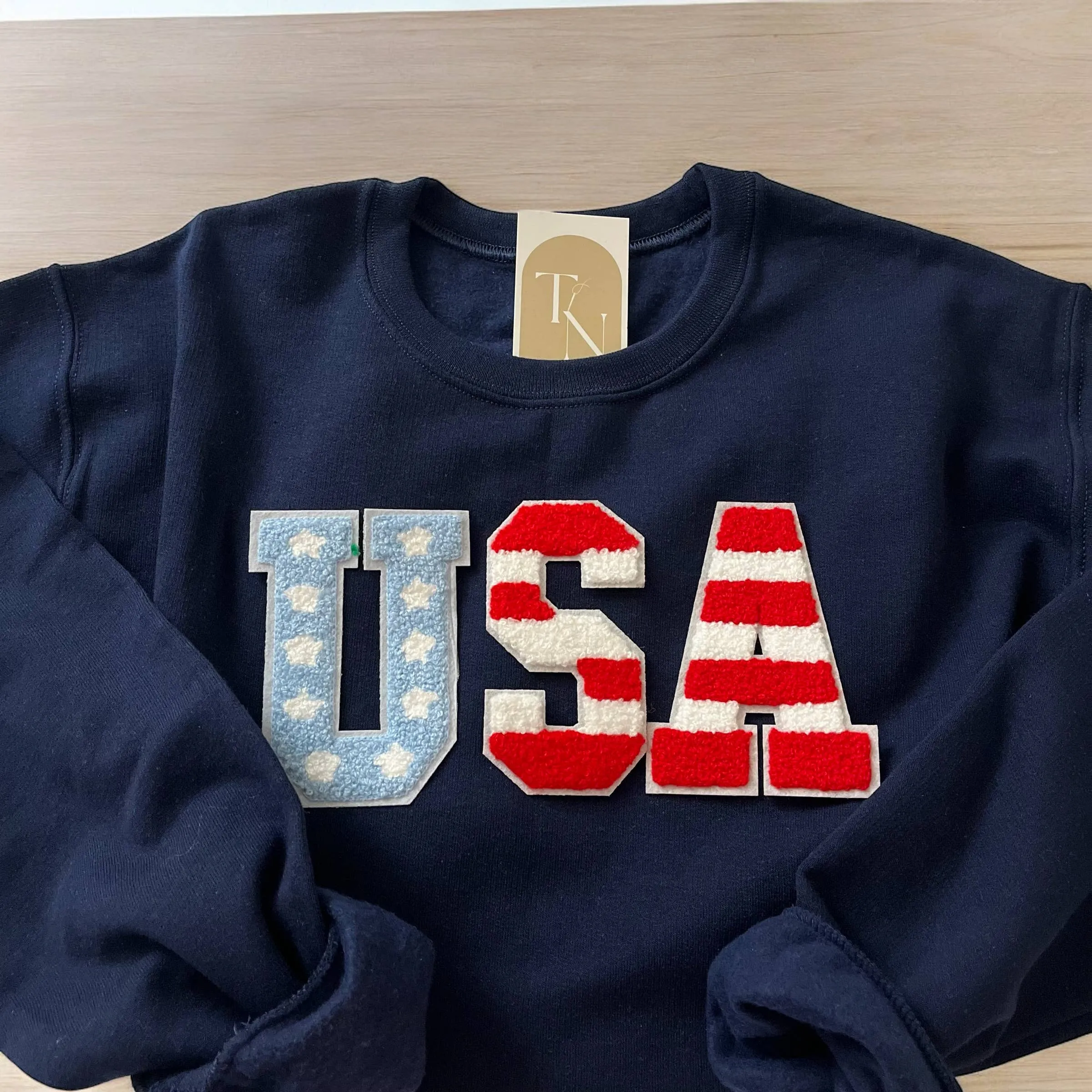 4th Of July USA Crewneck Sweatshirt