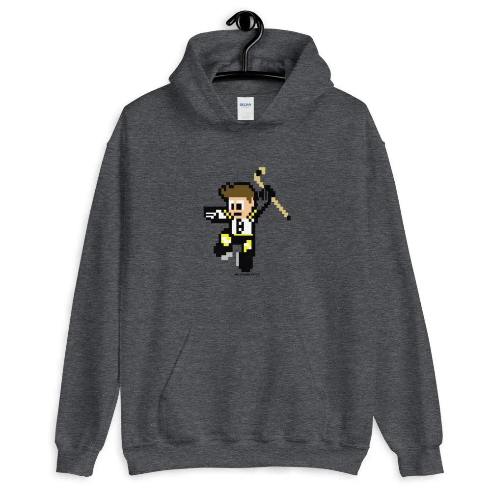 8 Bit Boston Hockey Hooded Sweatshirt