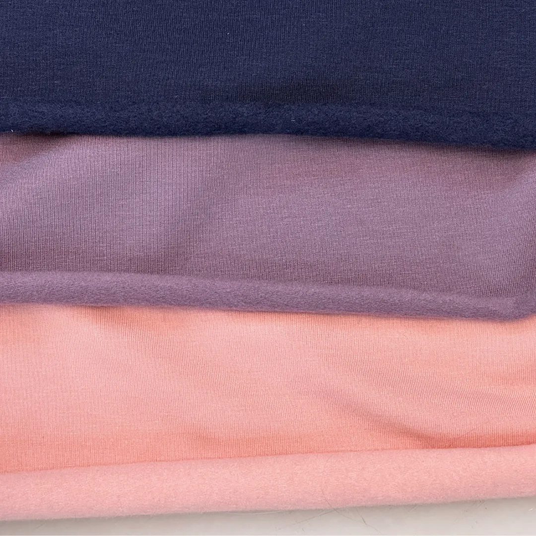 8.9 oz Bamboo Cotton Stretch Fleece - Moonscape