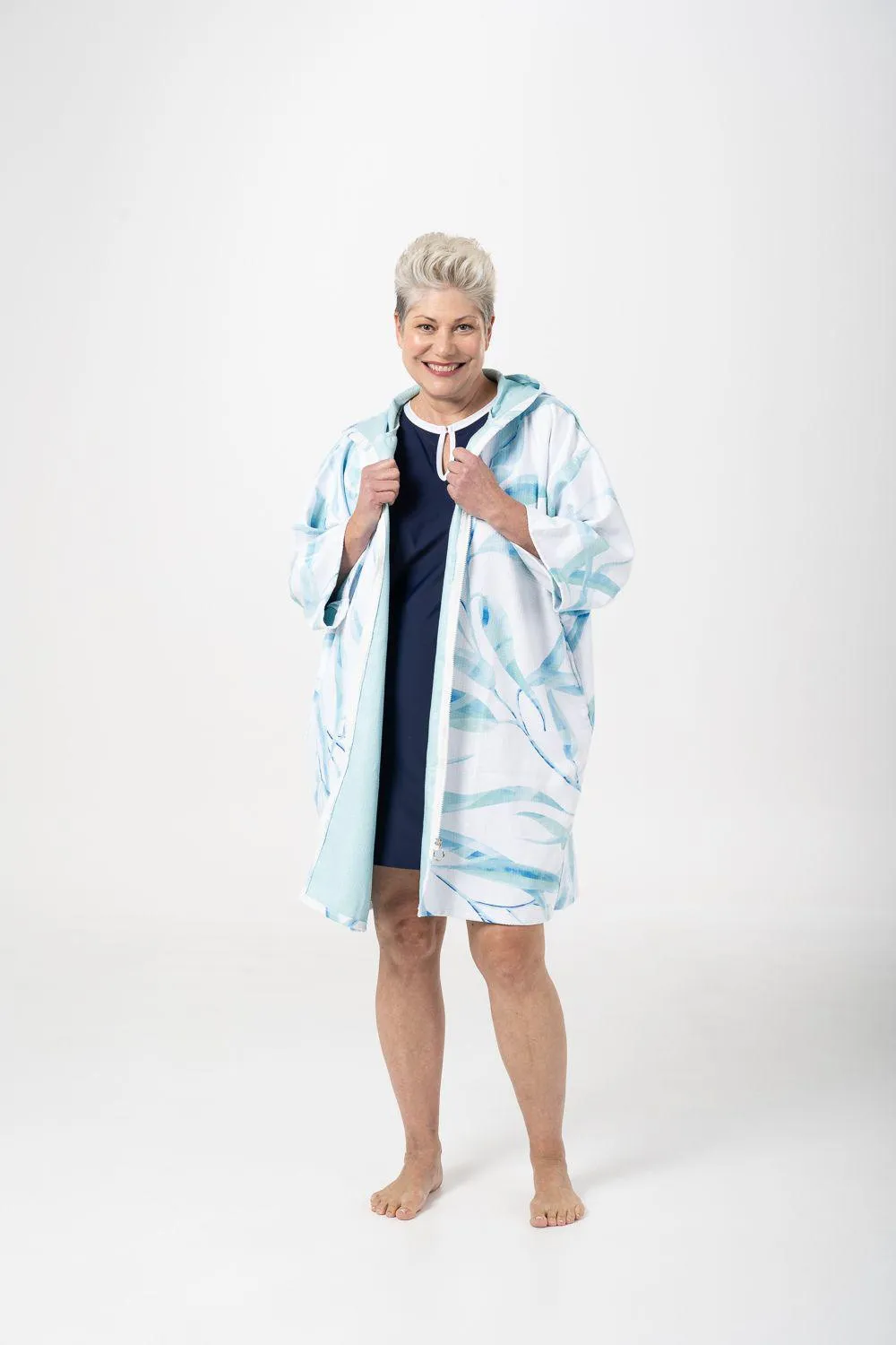 A-Line Rashie Dress nautical navy