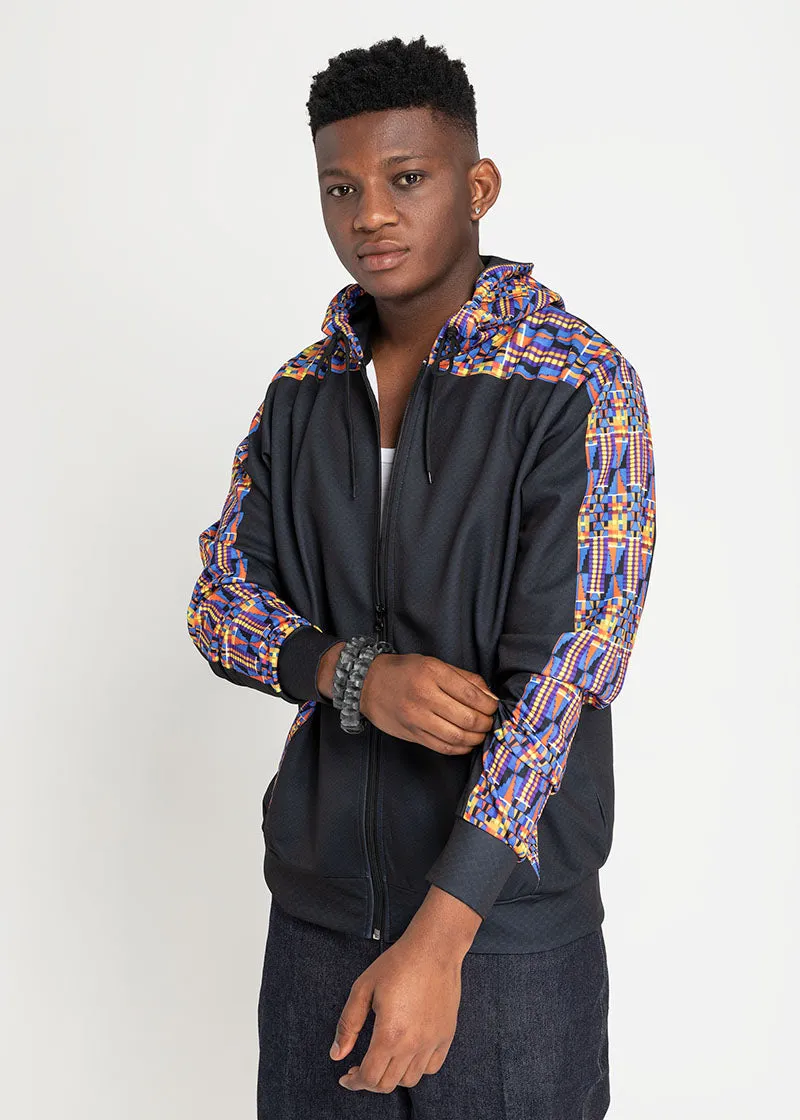 Abasi African Print Premium Zip up Hoodie