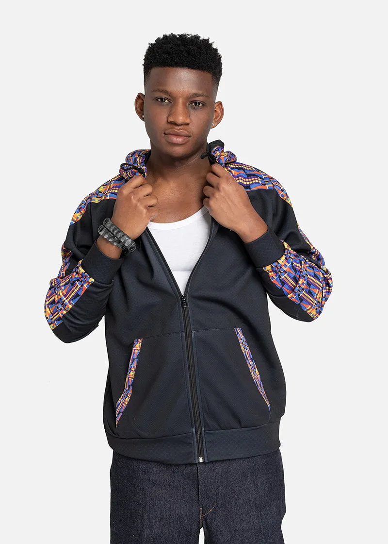 Abasi African Print Premium Zip up Hoodie