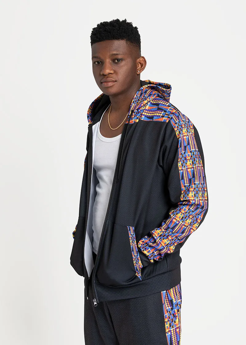 Abasi African Print Premium Zip up Hoodie