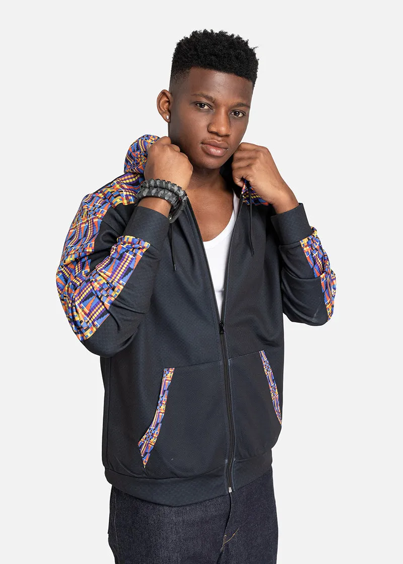 Abasi African Print Premium Zip up Hoodie