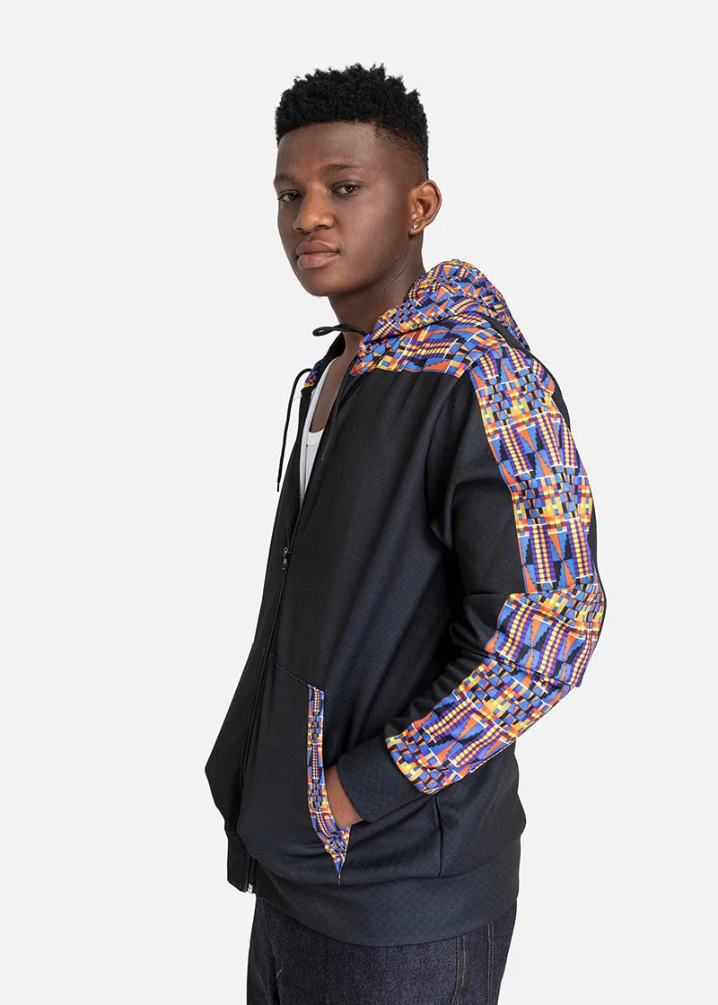 Abasi African Print Premium Zip up Hoodie
