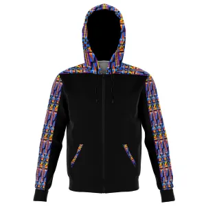Abasi African Print Premium Zip up Hoodie