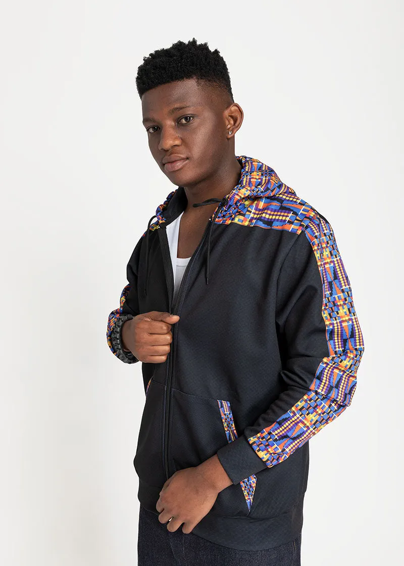 Abasi African Print Premium Zip up Hoodie