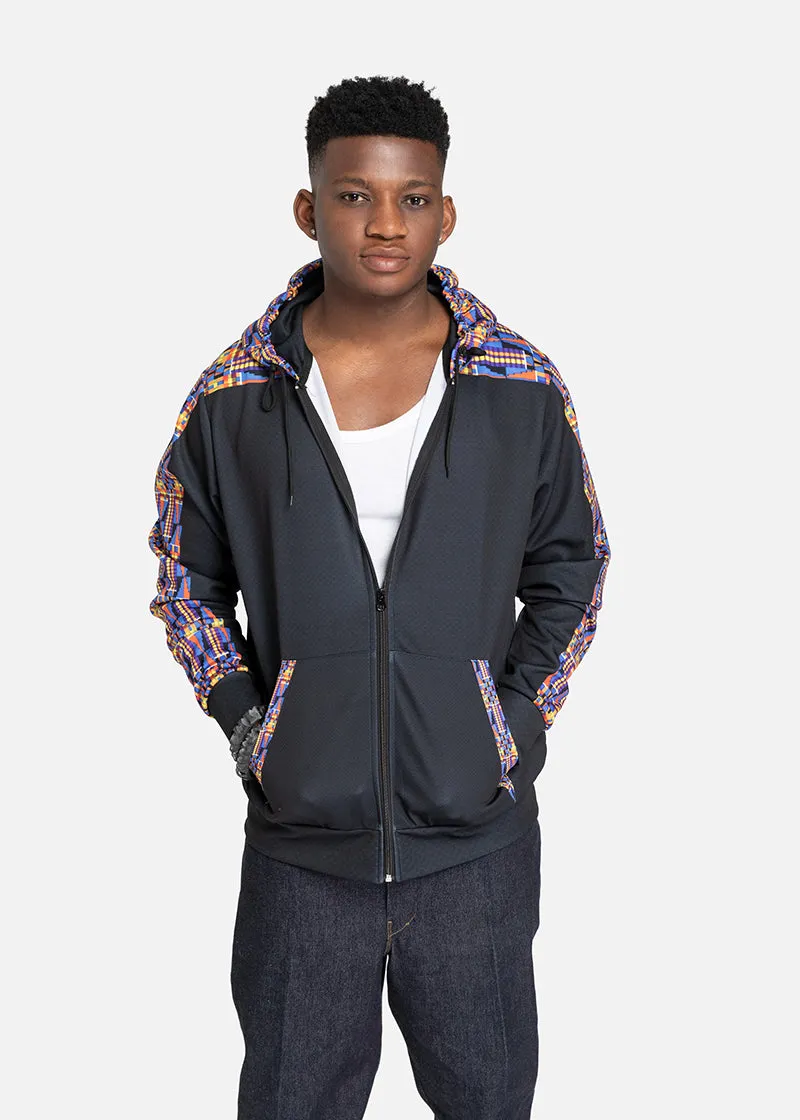 Abasi African Print Premium Zip up Hoodie