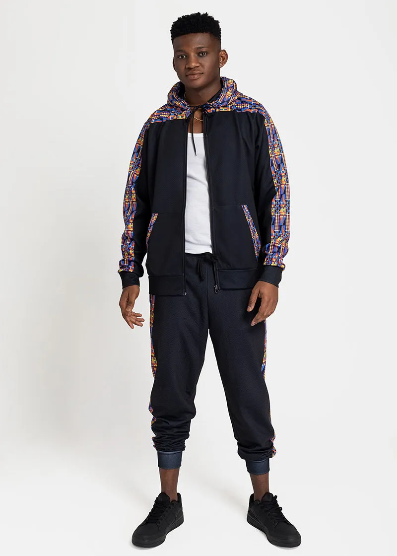 Abasi African Print Premium Zip up Hoodie