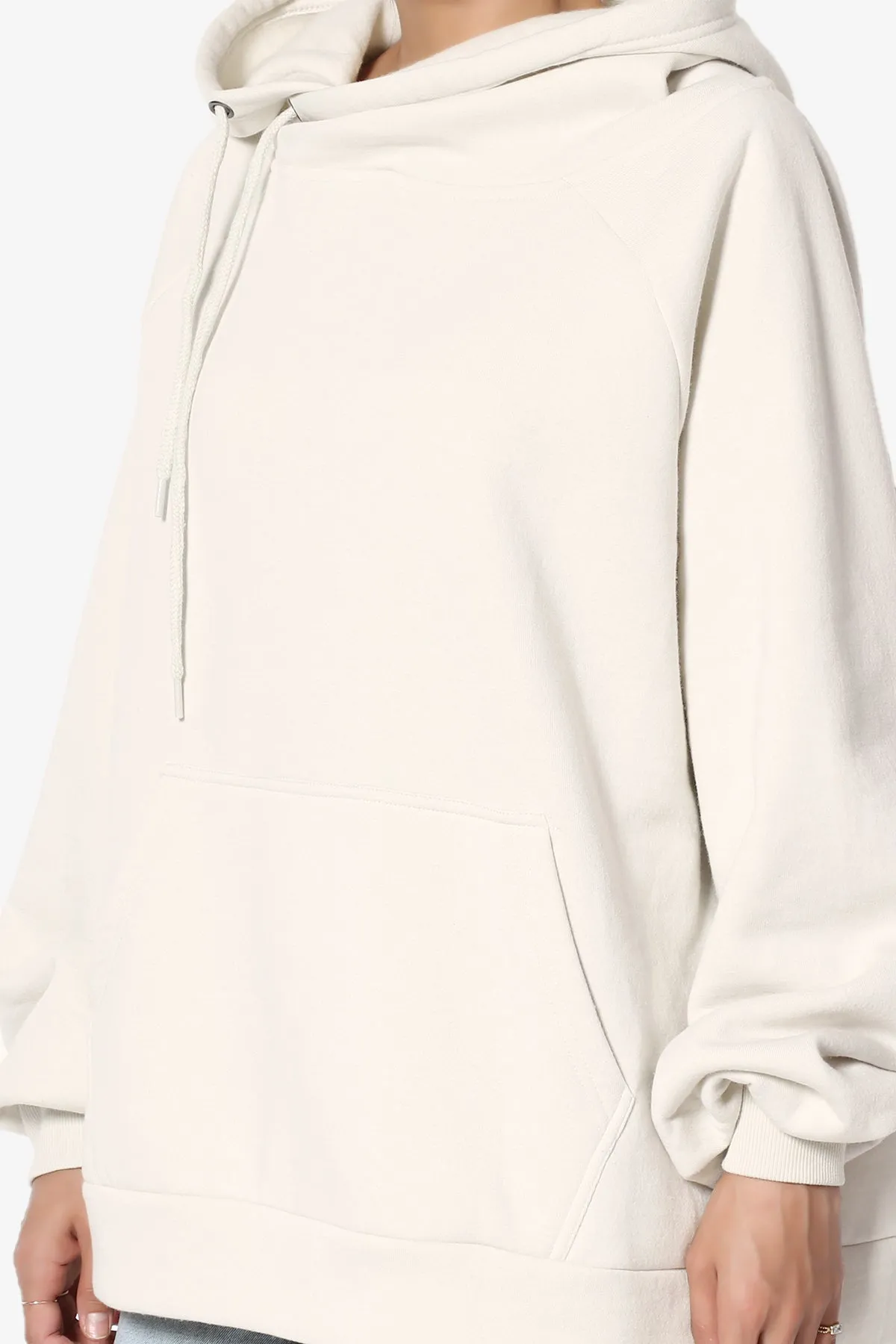 Accie Side Drawstring Hooded Sweatshirts