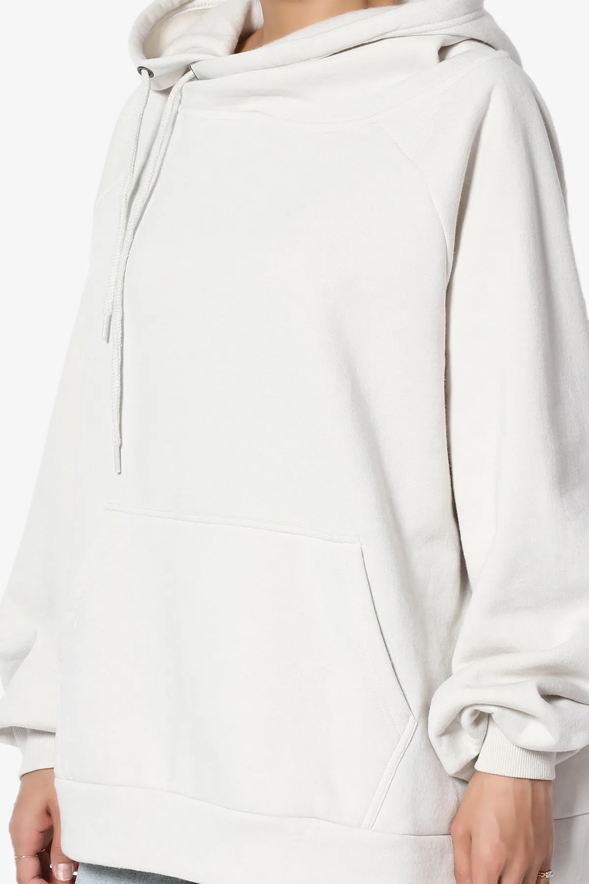 Accie Side Drawstring Hooded Sweatshirts