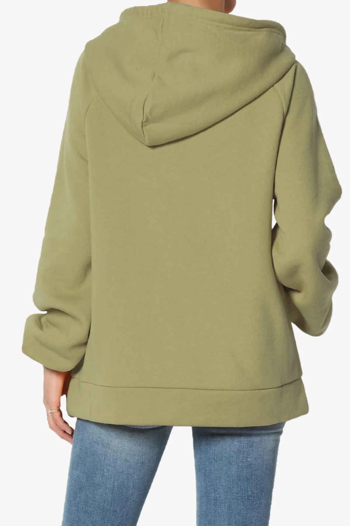 Accie Side Drawstring Hooded Sweatshirts
