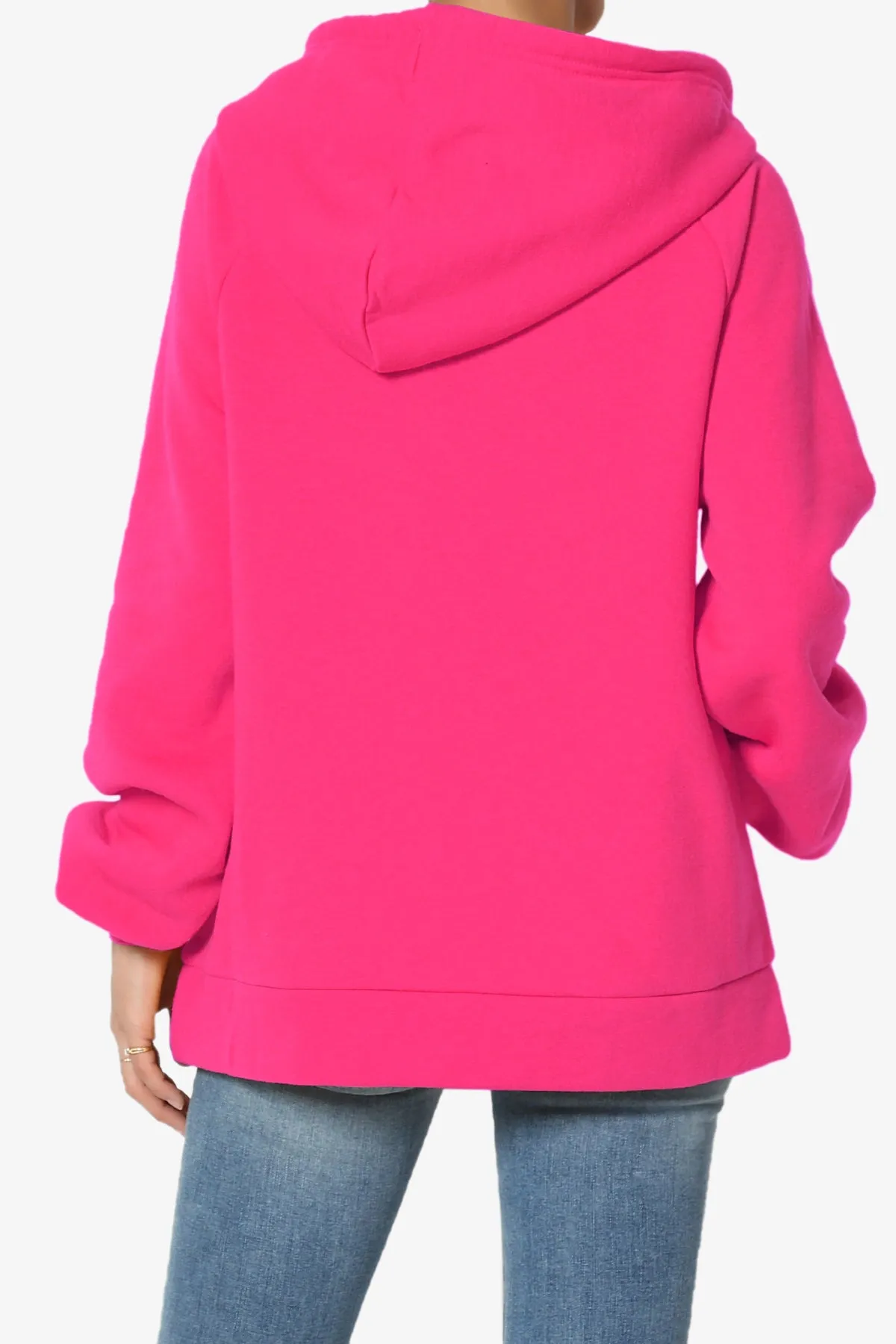 Accie Side Drawstring Hooded Sweatshirts