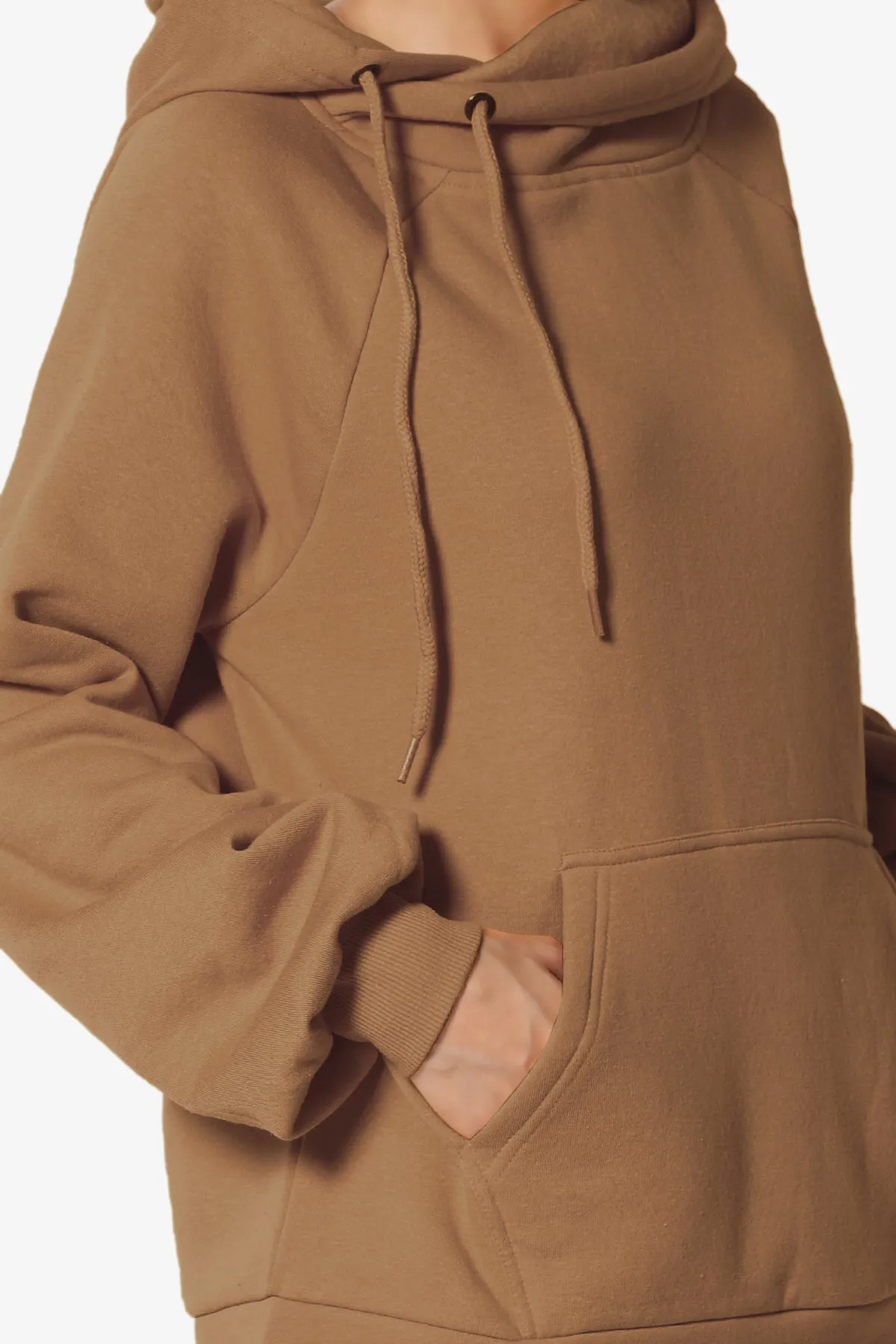 Accie Side Drawstring Hooded Sweatshirts