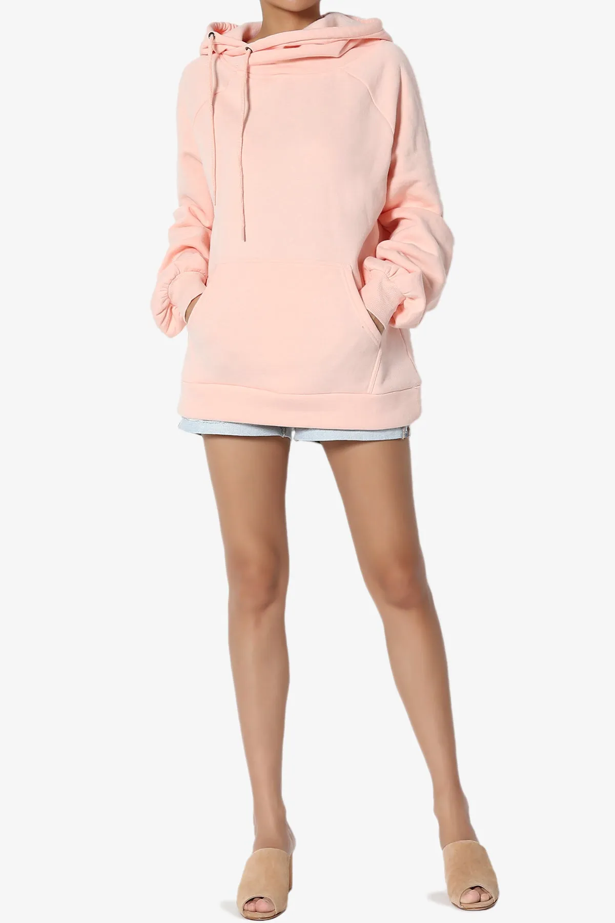 Accie Side Drawstring Hooded Sweatshirts