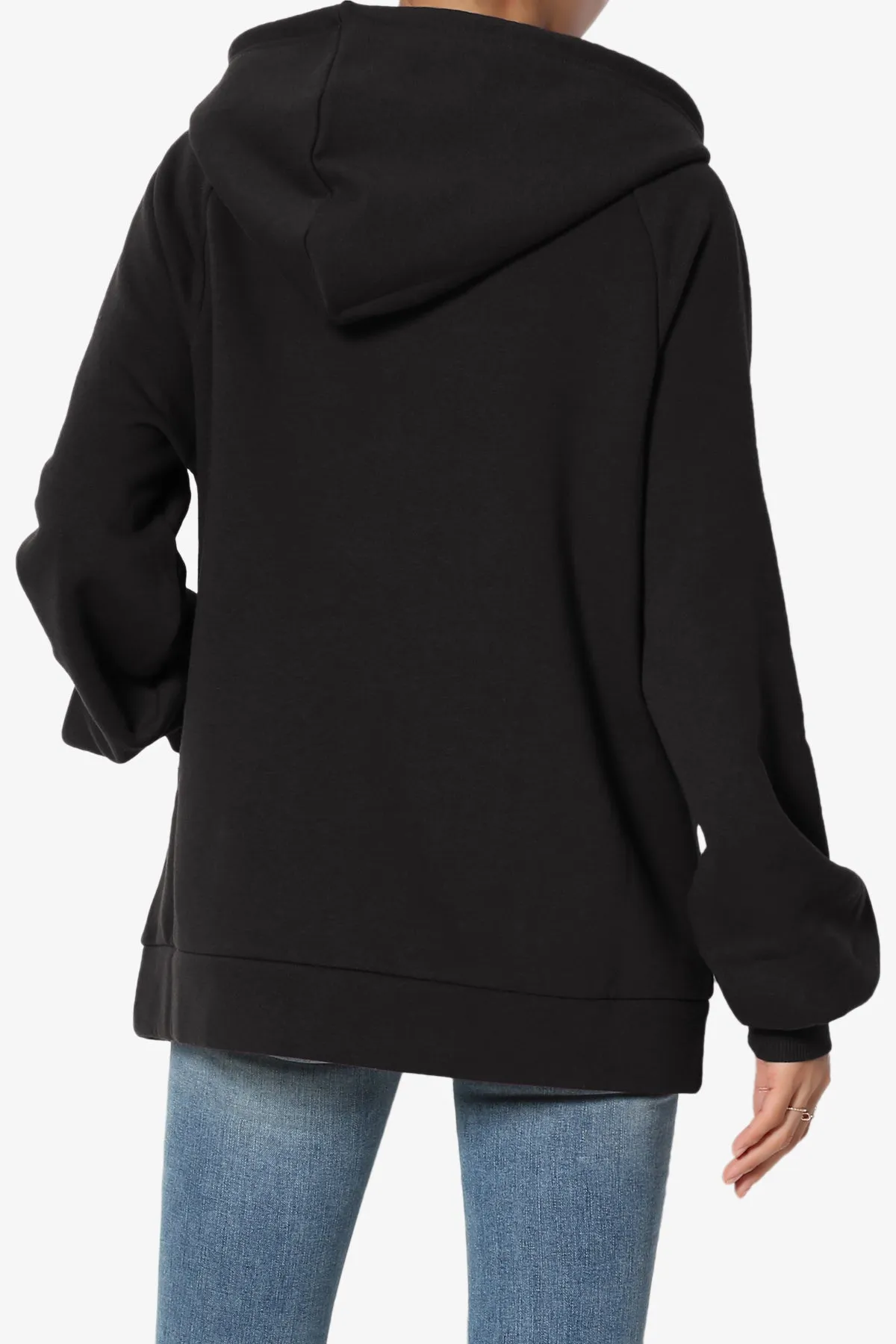 Accie Side Drawstring Hooded Sweatshirts