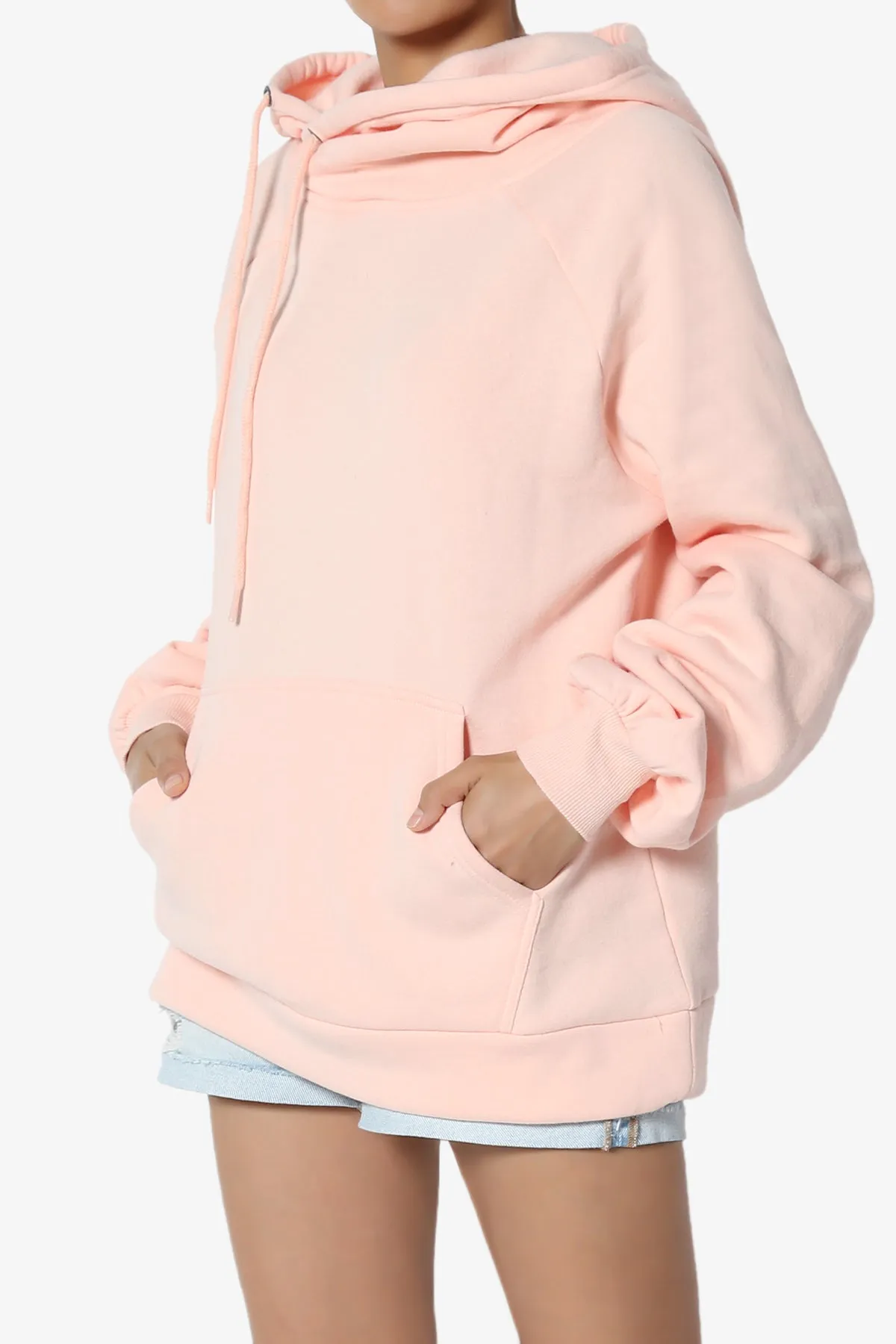 Accie Side Drawstring Hooded Sweatshirts