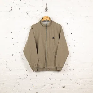 Adidas 90s Zip Up Sweat Jacket - Green - L