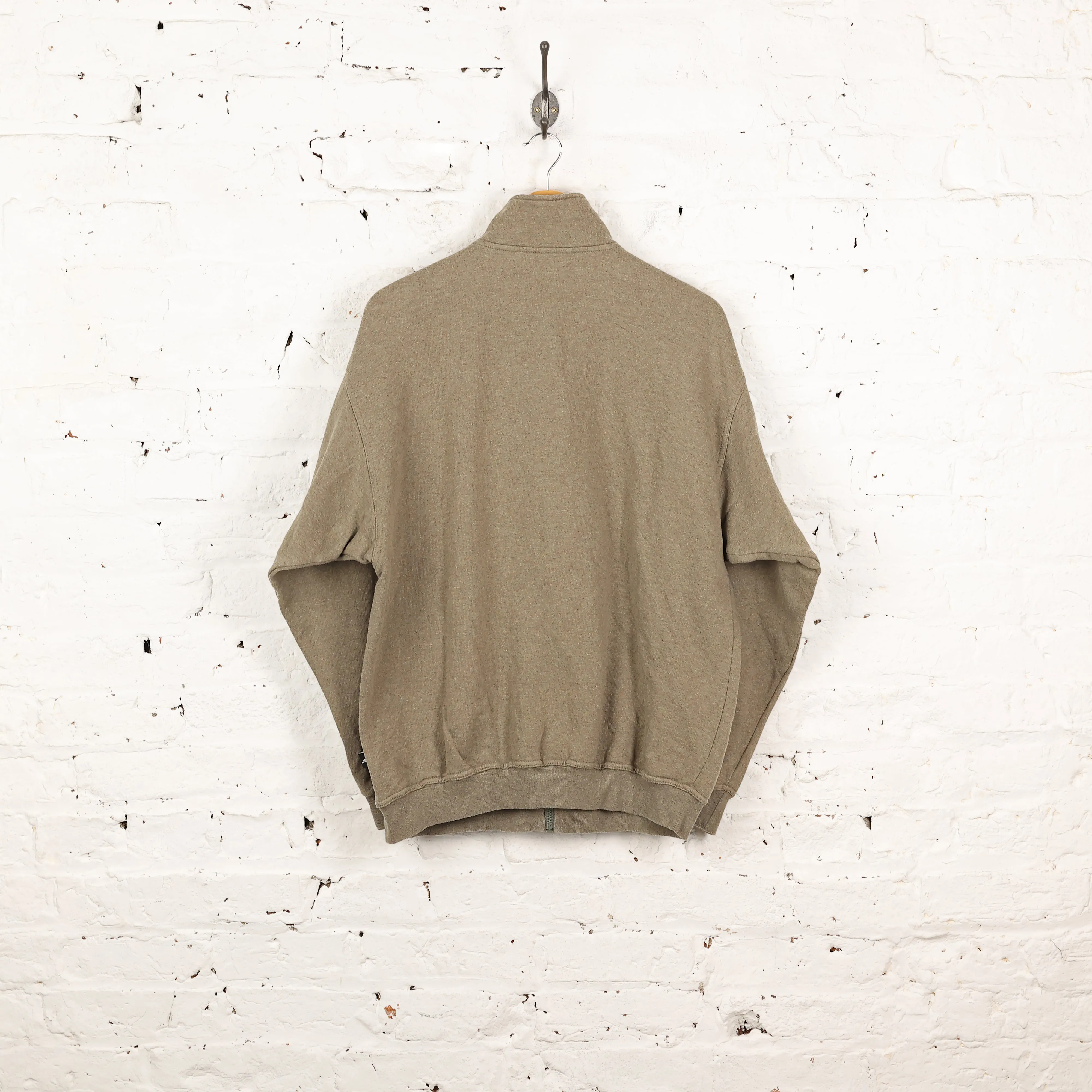 Adidas 90s Zip Up Sweat Jacket - Green - L