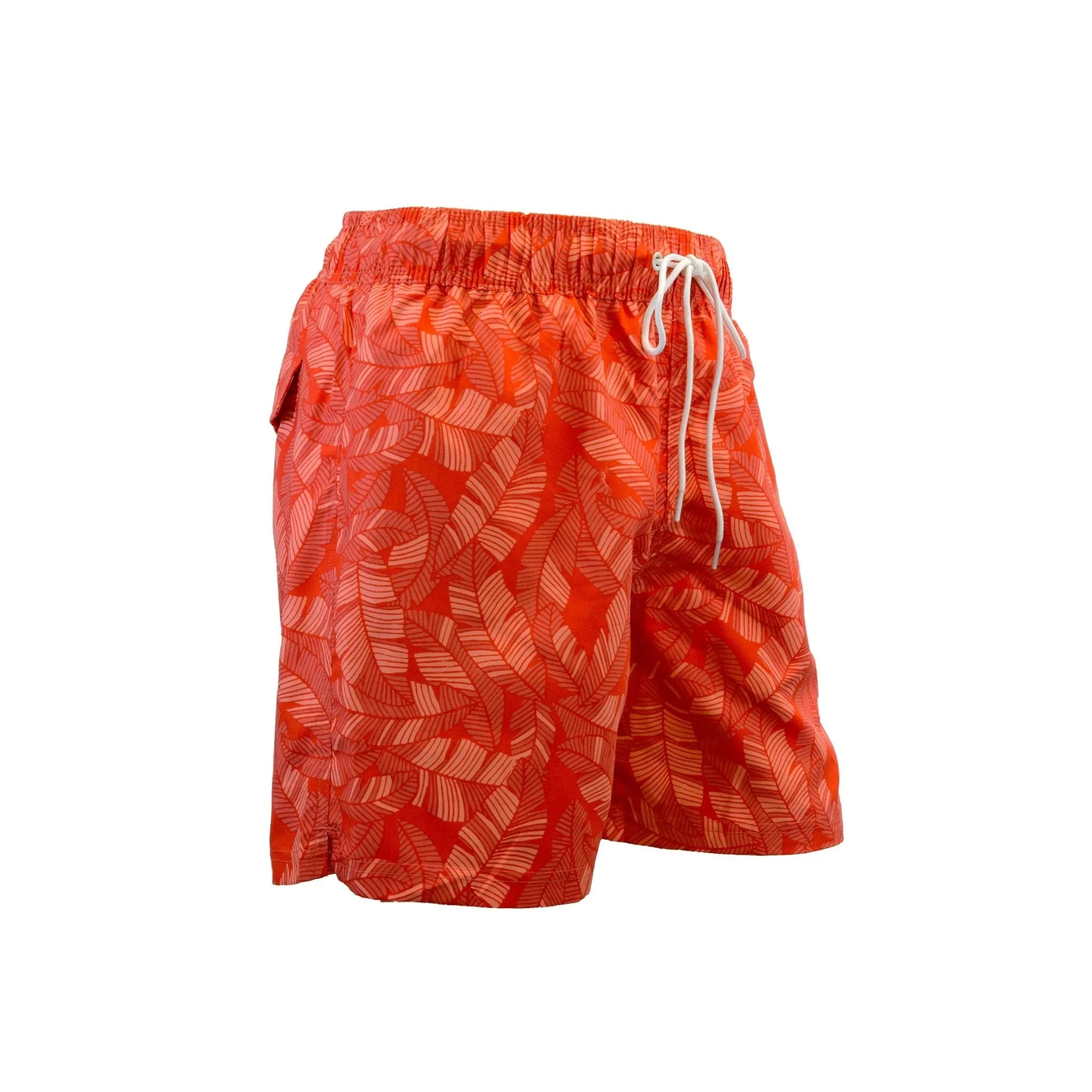 Adoretex Men's Leaf Printed Beach Board Shorts (MP016)