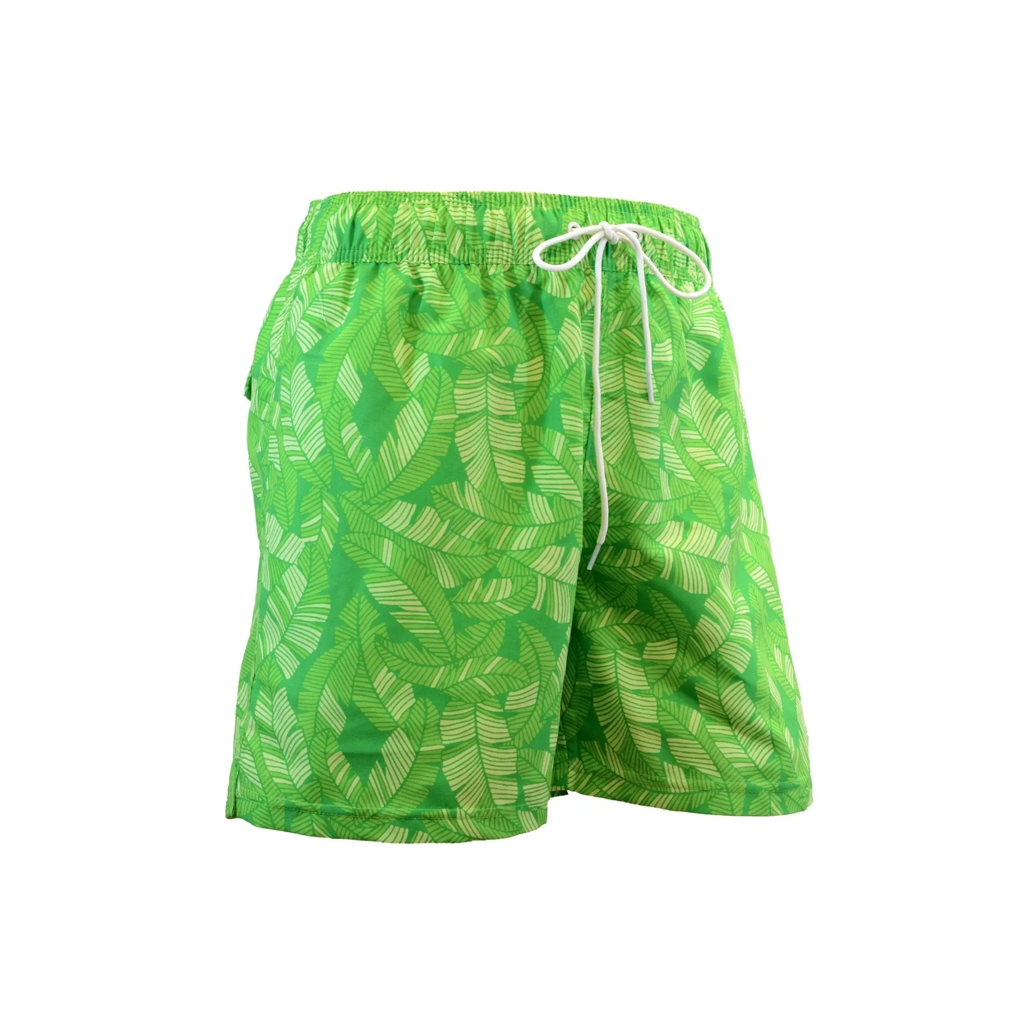 Adoretex Men's Leaf Printed Beach Board Shorts (MP016)