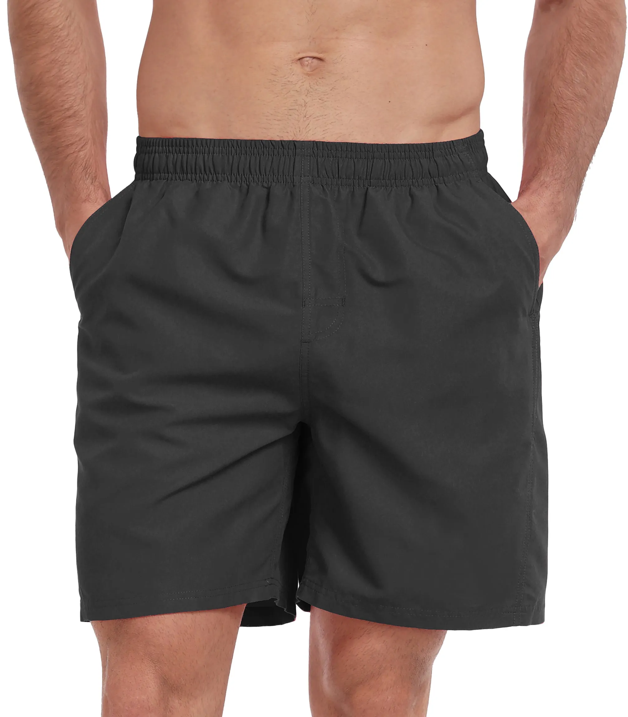 Adoretex Men's Solid Swim Board Shorts Swim Trunks Mesh Liner (M0002)