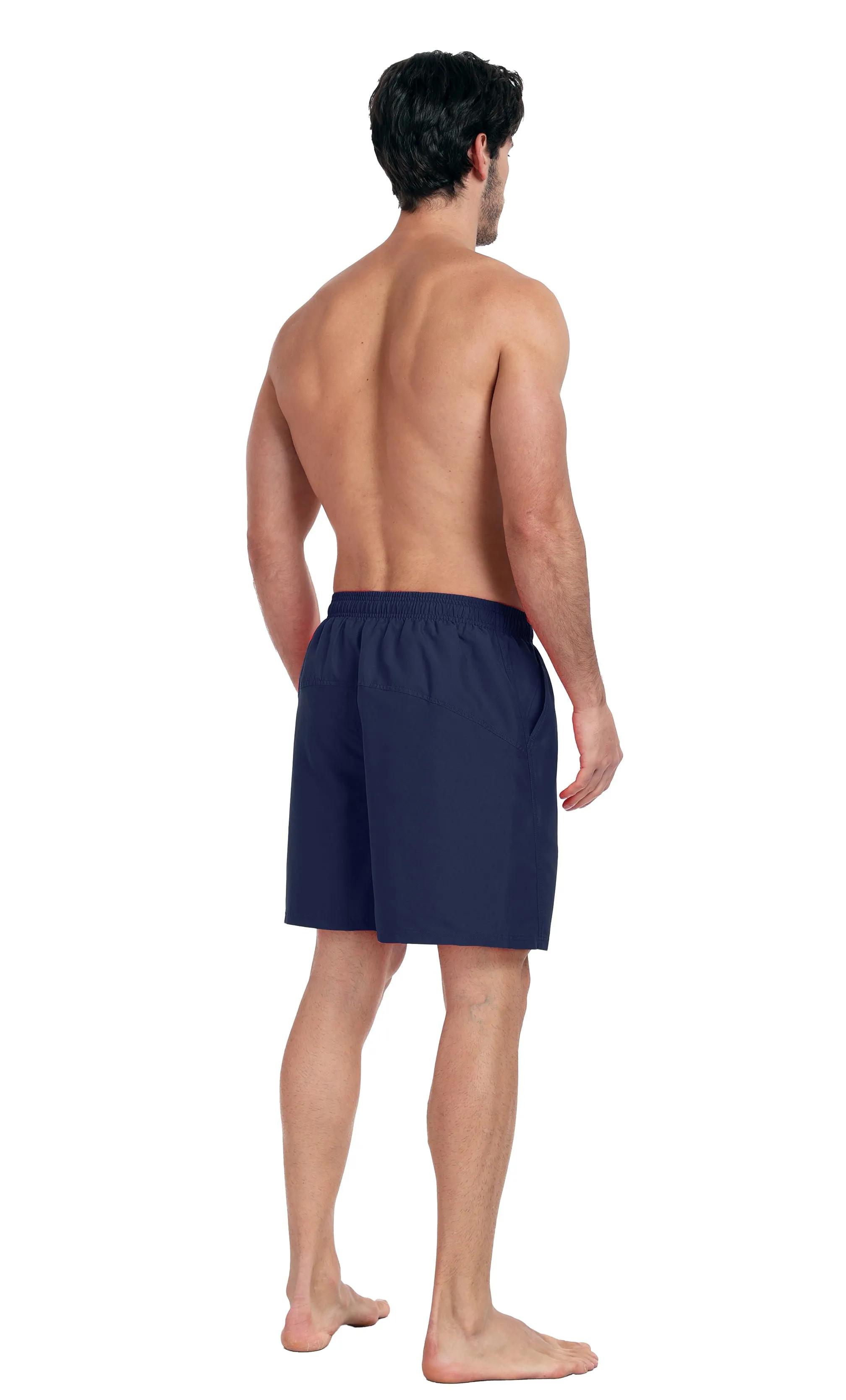 Adoretex Men's Solid Swim Board Shorts Swim Trunks Mesh Liner (M0002)
