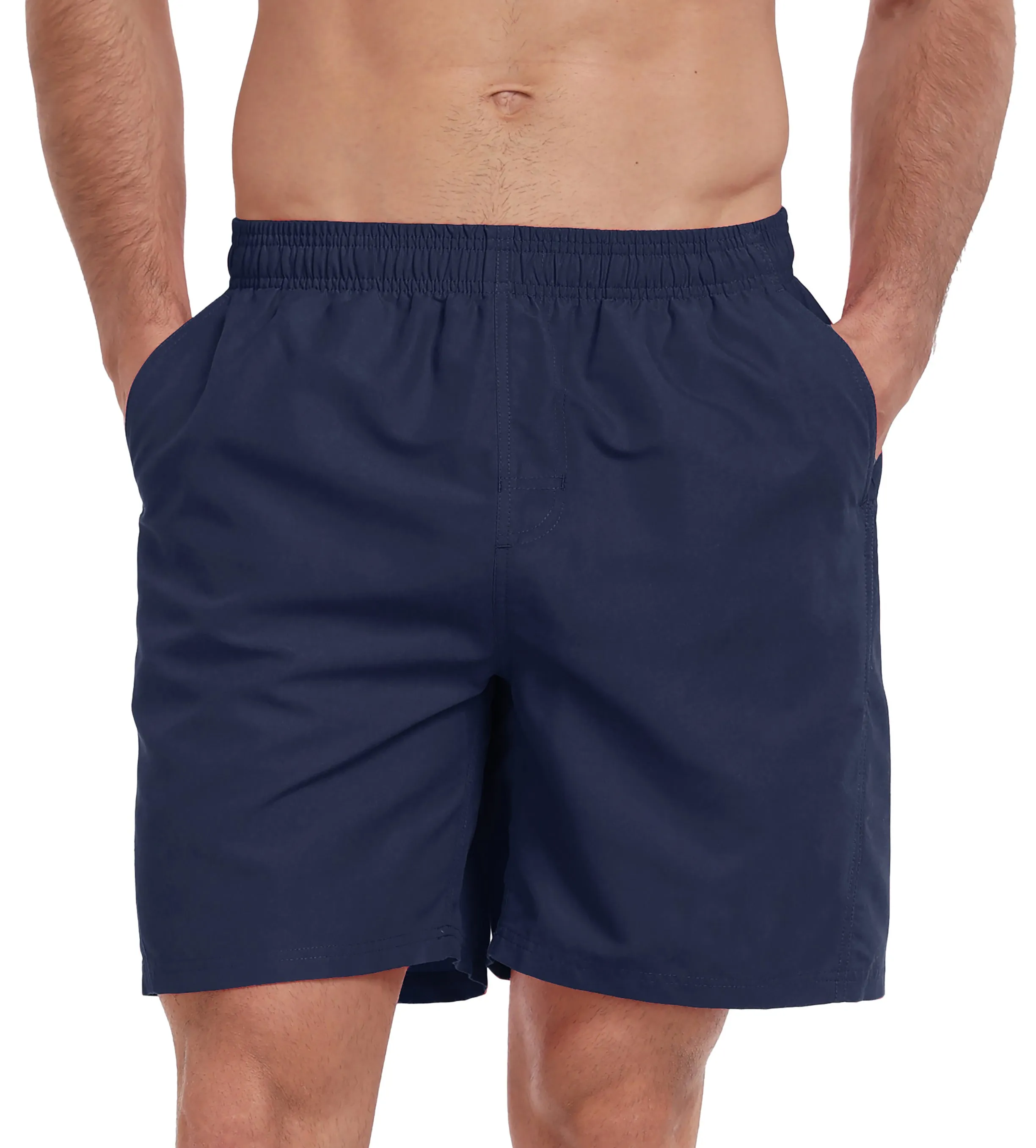 Adoretex Men's Solid Swim Board Shorts Swim Trunks Mesh Liner (M0002)