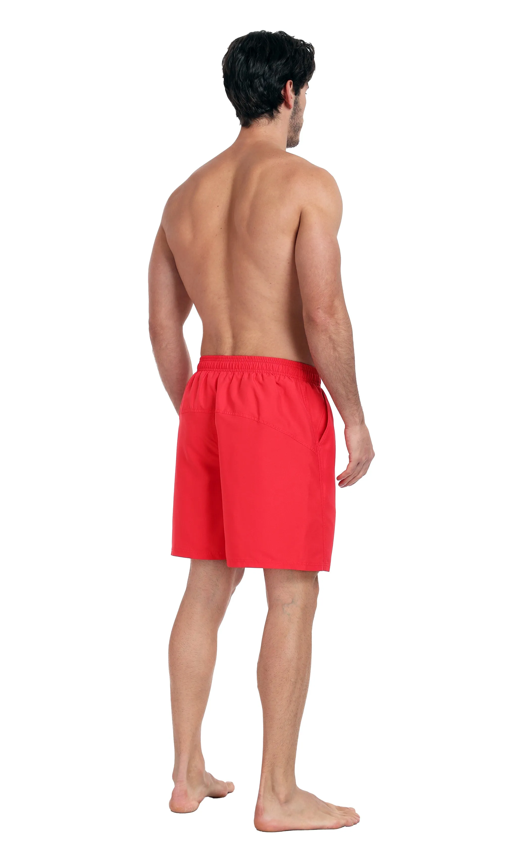 Adoretex Men's Solid Swim Board Shorts Swim Trunks Mesh Liner (M0002)