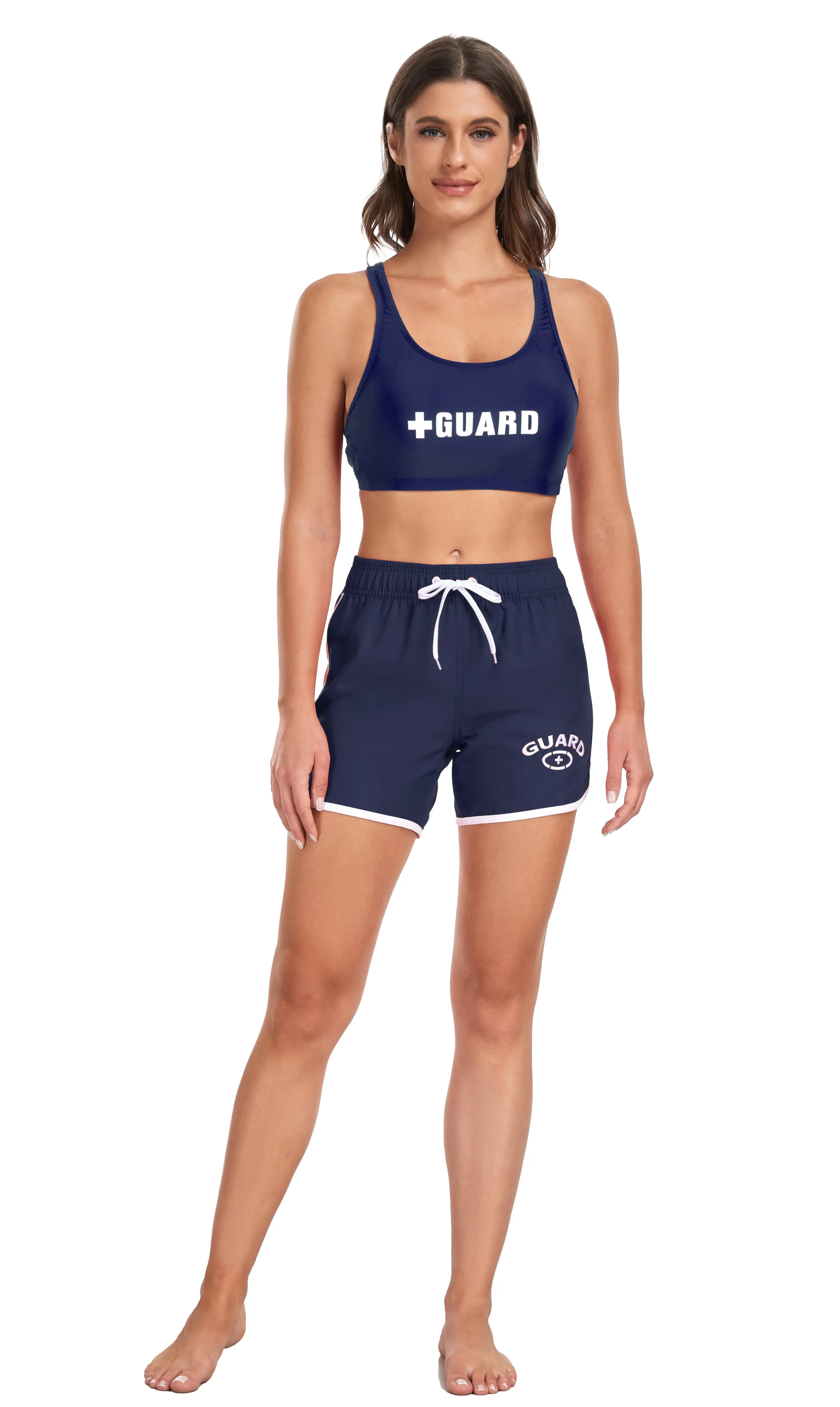Adoretex Women's Guard Swim 5" Board Short (FGB010)