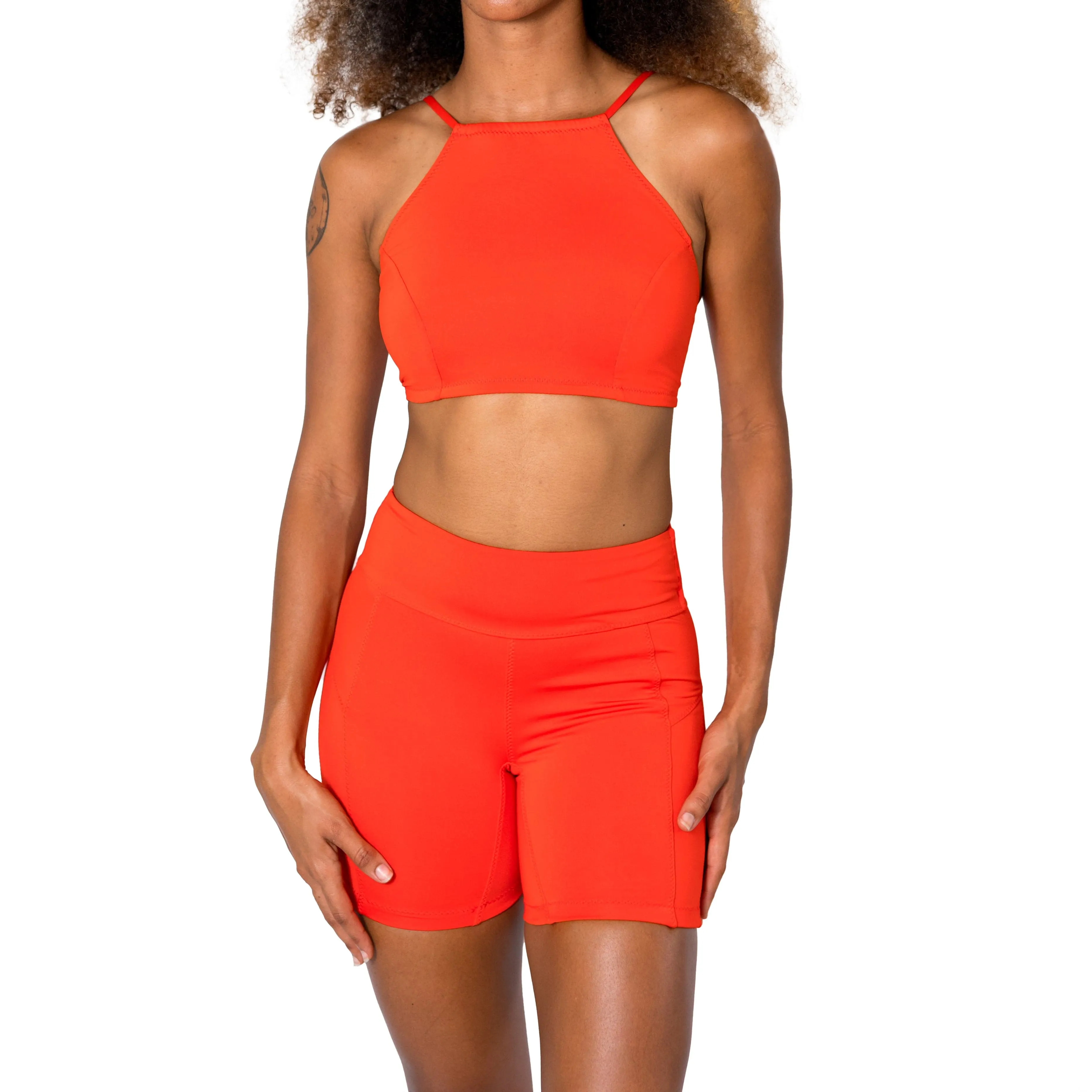 Aima Dora | High Neck Top