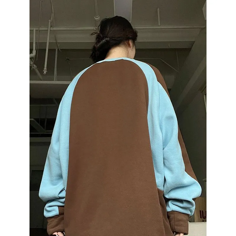 Alice Two-Tone Racer Prints Sweatshirts - 2 Colors