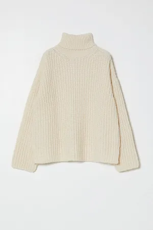 ALPACA RIB TURTLENECK