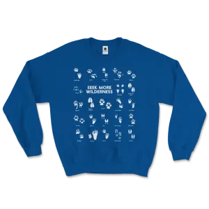 Animal Tracks Crewneck Sweatshirt
