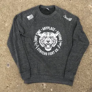 Any time Anyplace Anyone • Triblend Sweatshirt