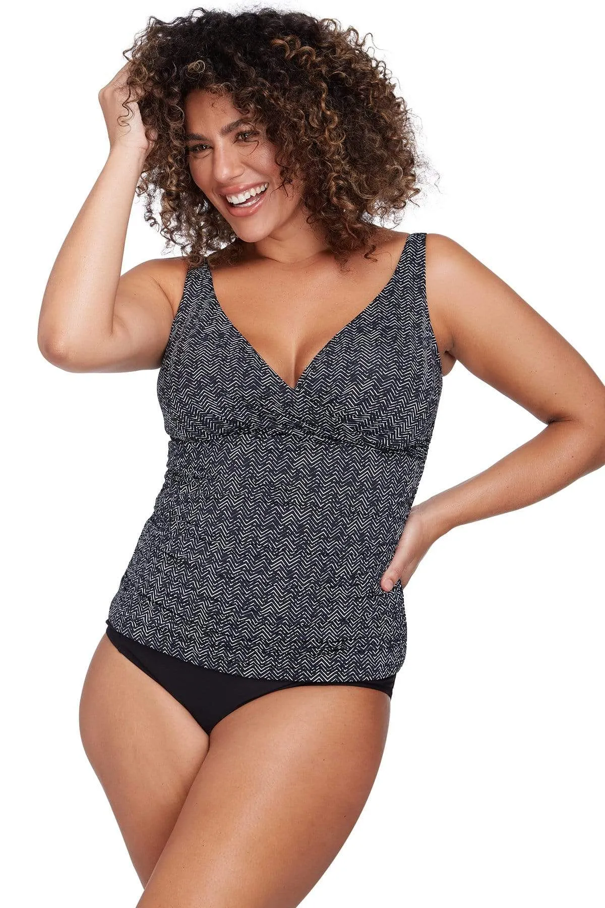 Artesands Zig Zag Tankini Top