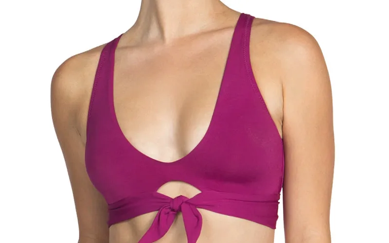 Ava Over Shoulder-Ava Twist Bikini ::RET