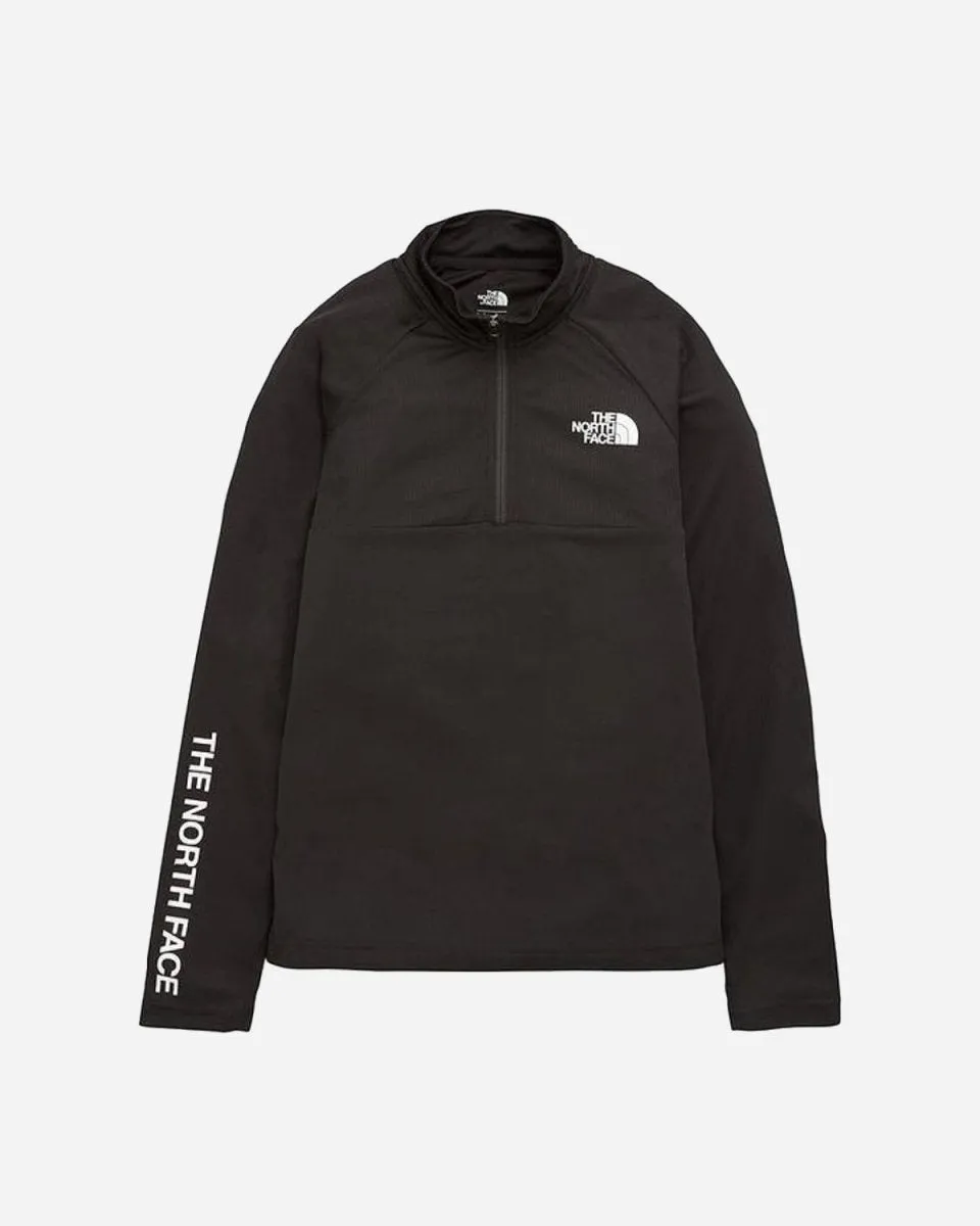 B React 1/4 Zip - Black