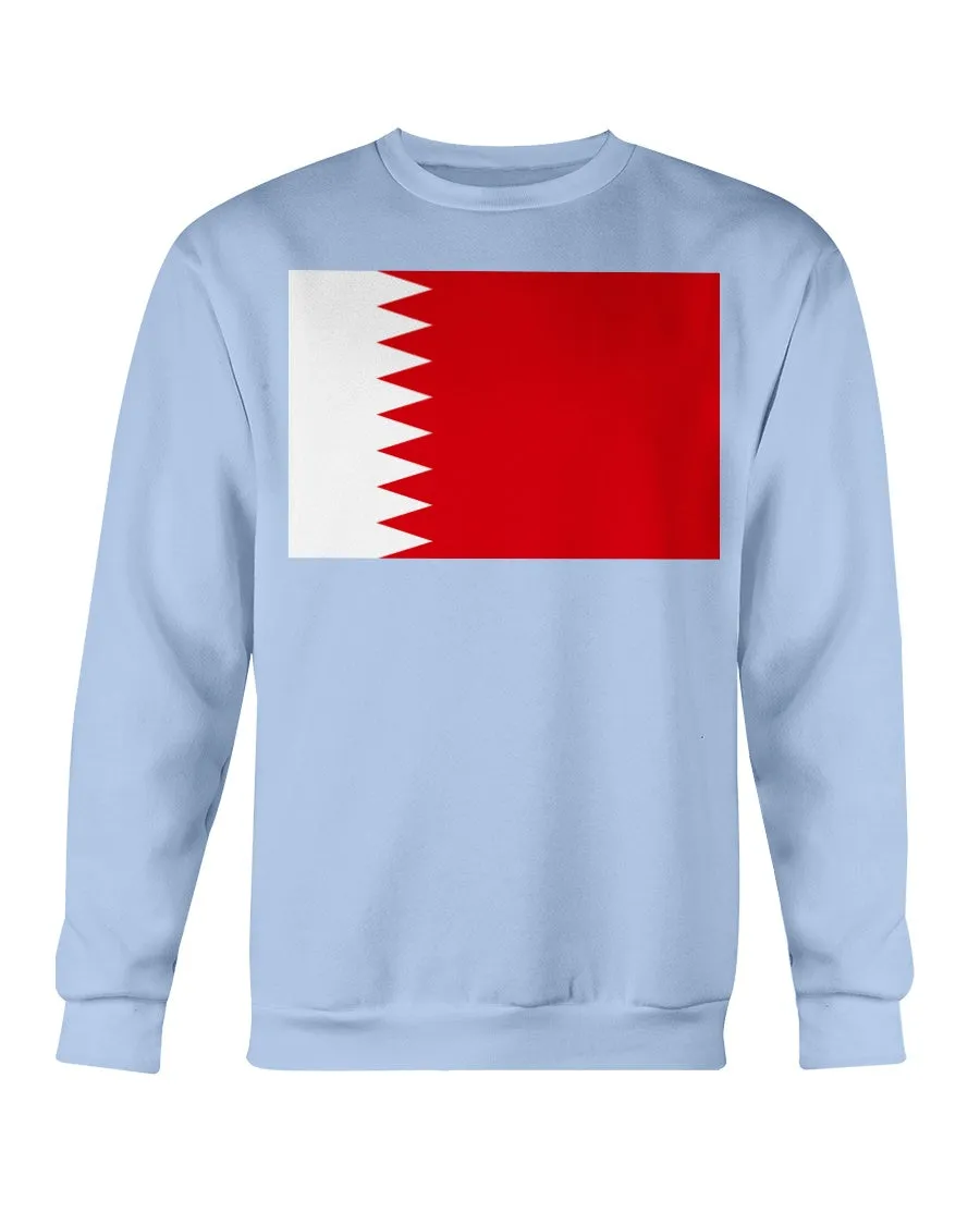 Bahrain Flag Gildan Crewneck Sweatshirt