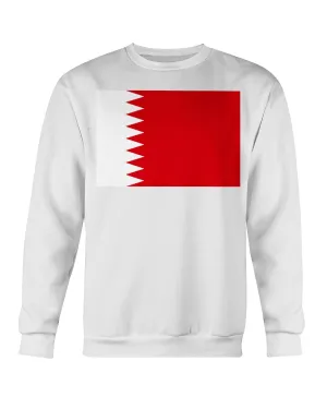 Bahrain Flag Gildan Crewneck Sweatshirt