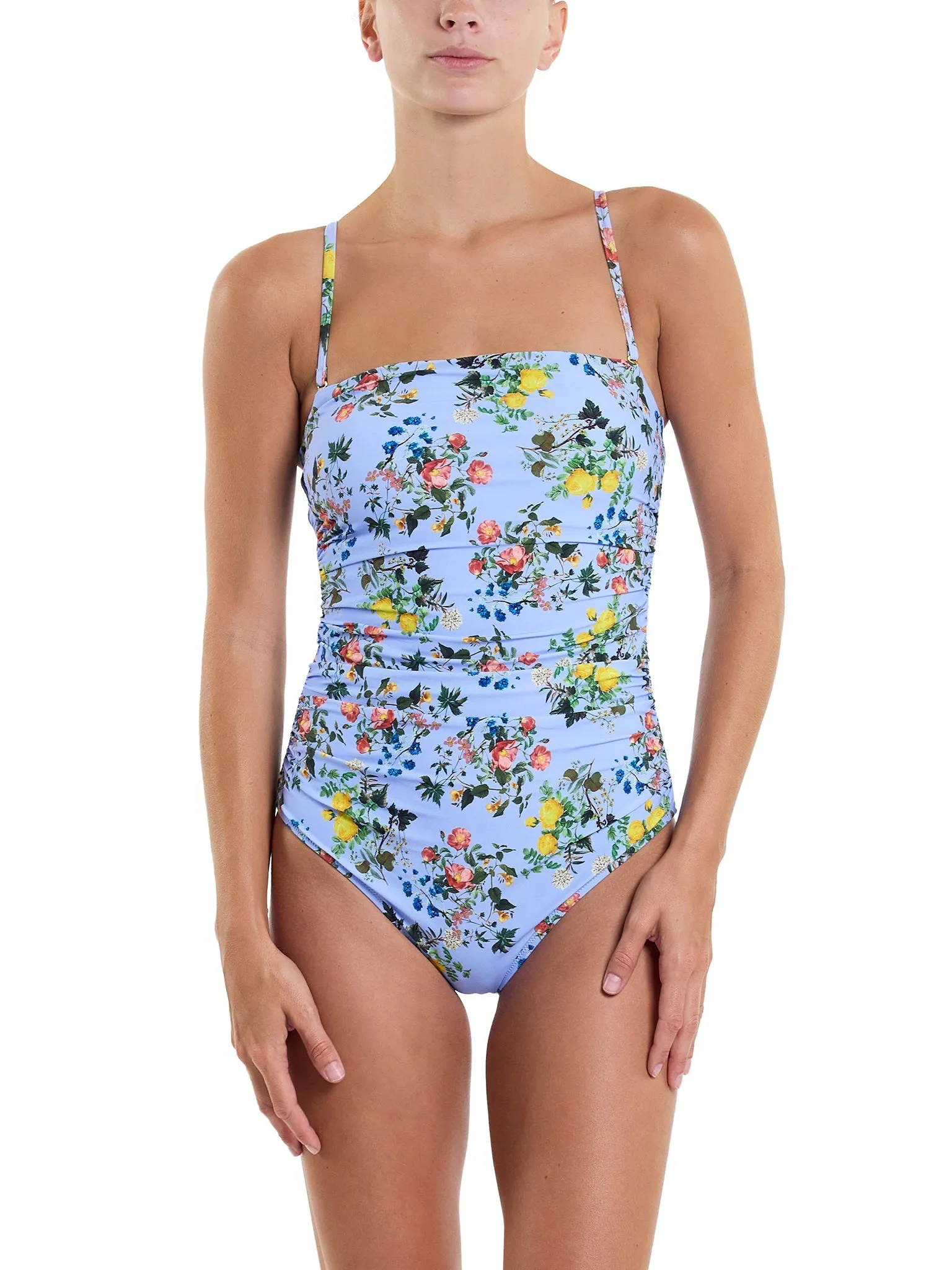 Bandeau One Piece Swimsuit Thankful