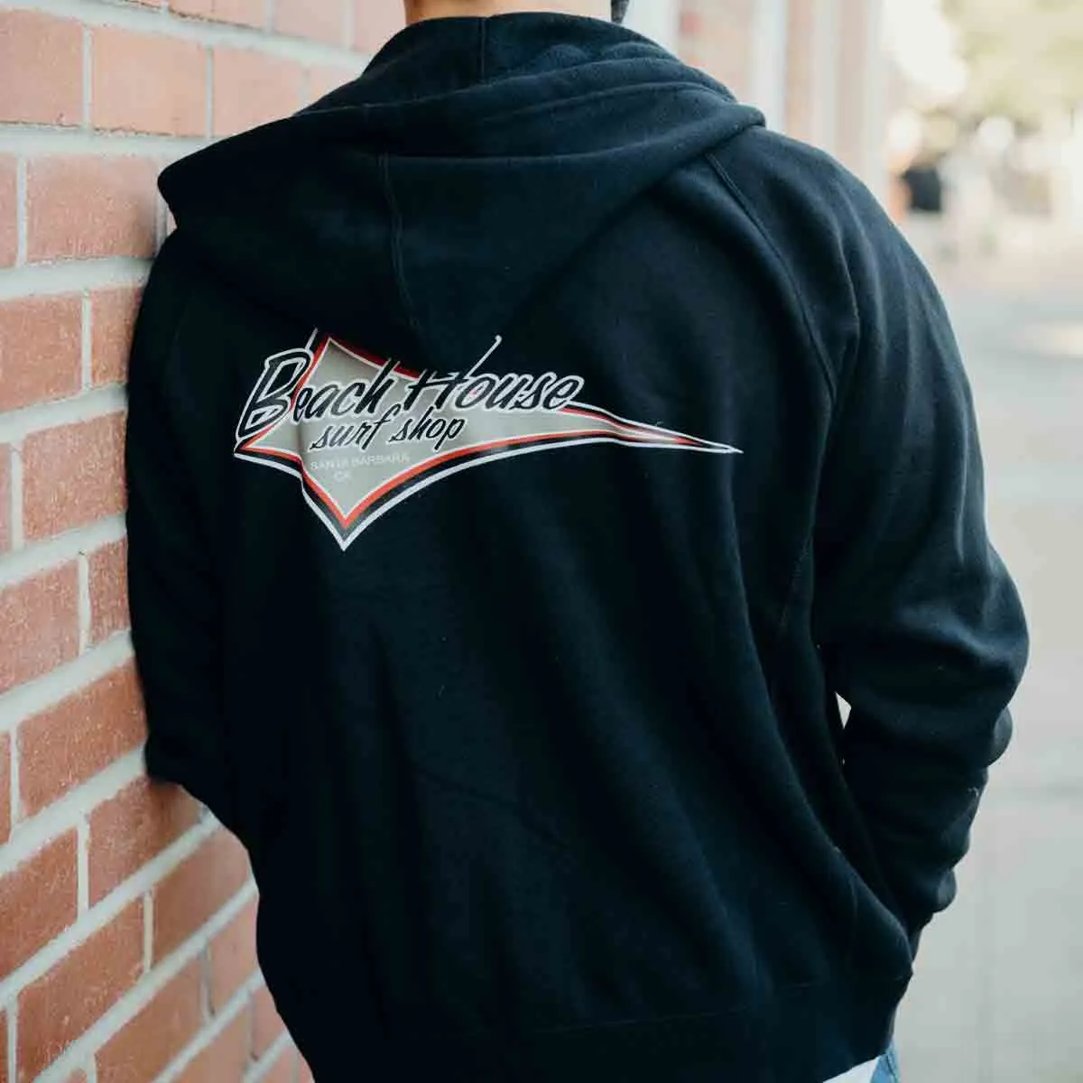 Beach House Diamond Logo Zip-Up Hoodie