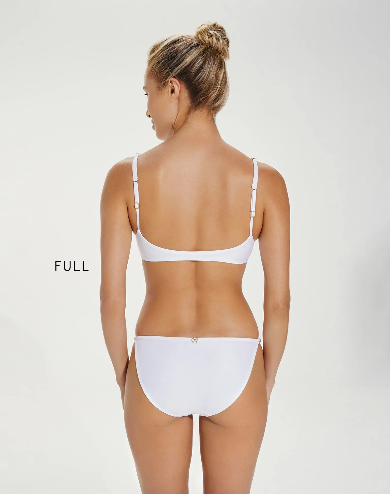 Beads String Bottom - White
