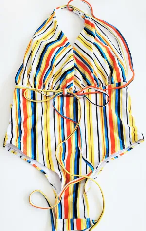 Becca Stripes One Piece Swimsuit