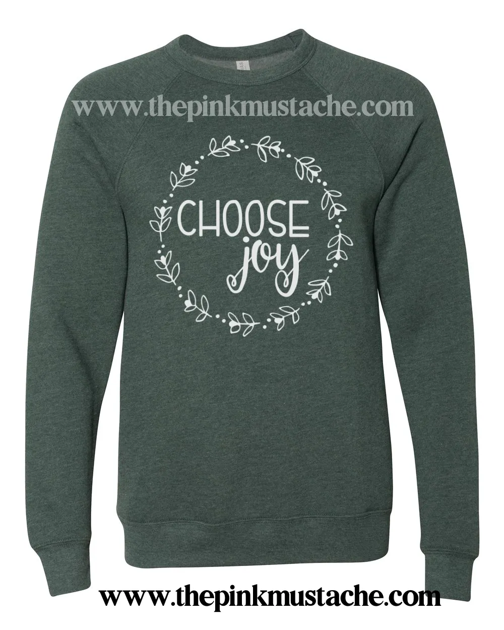 BELLA CANVAS Choose Joy Sweatshirts/ Unisex sized Sweatshirts/ DTG printed Sweatshirts